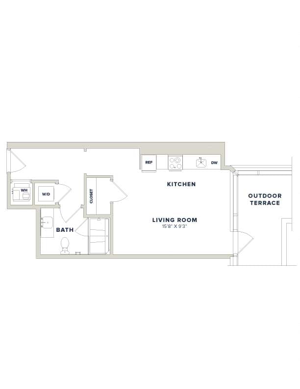 Studio-0C Luminary floor plan