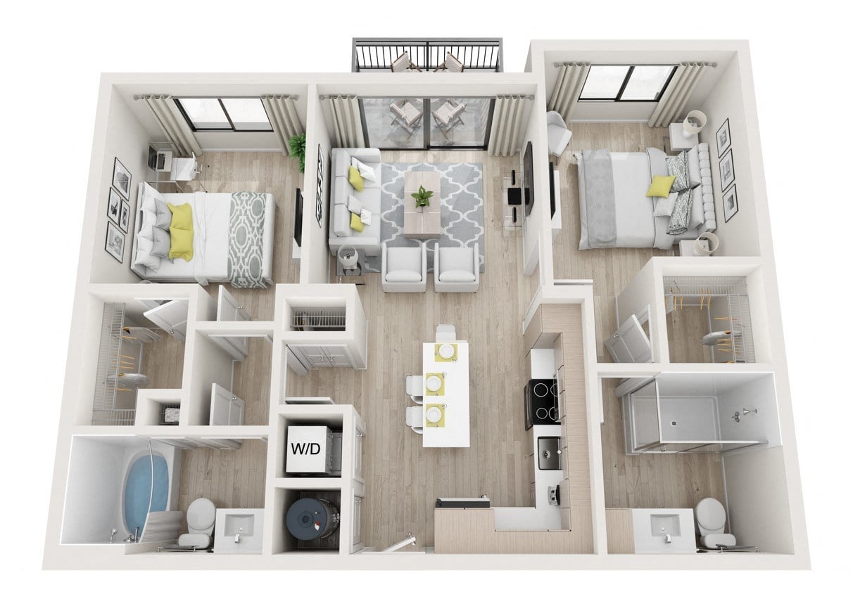 B1 - Serenity floor plan