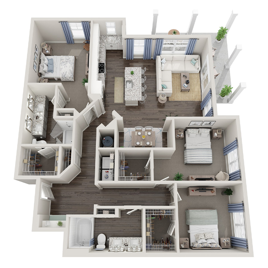 C2-1 floor plan