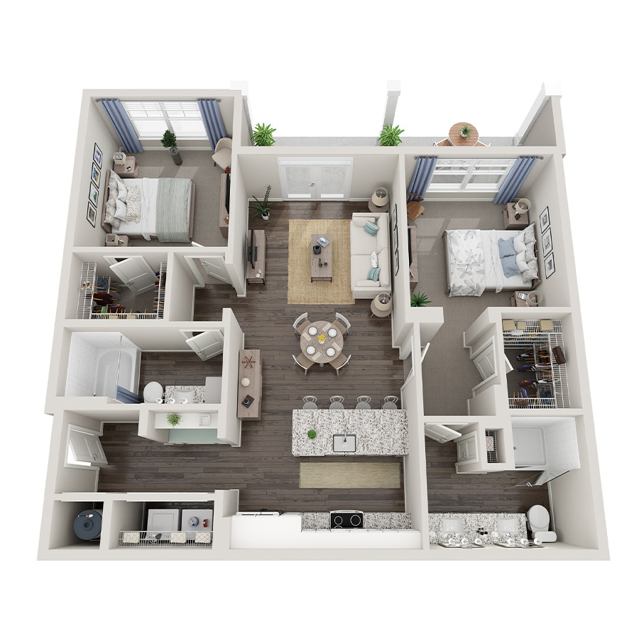 B2-1 floor plan