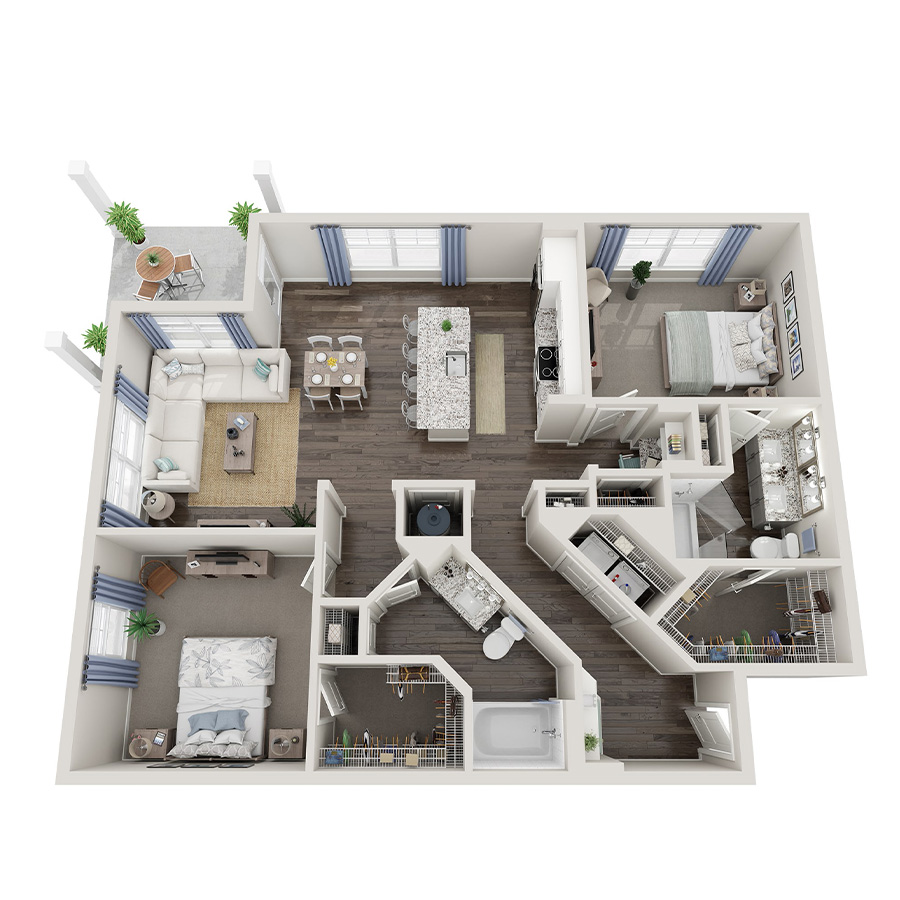 B4-1 floor plan