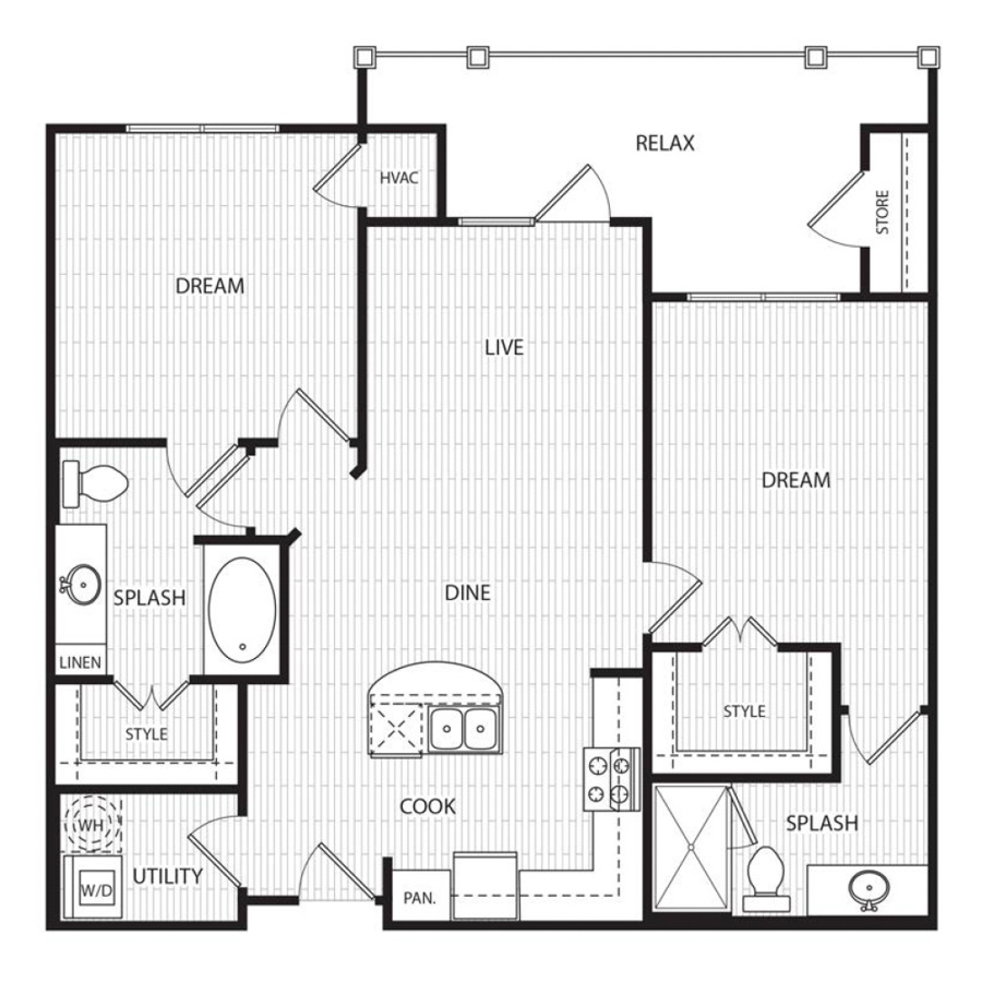 B2 floor plan