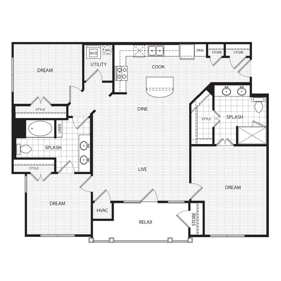 C1 floor plan