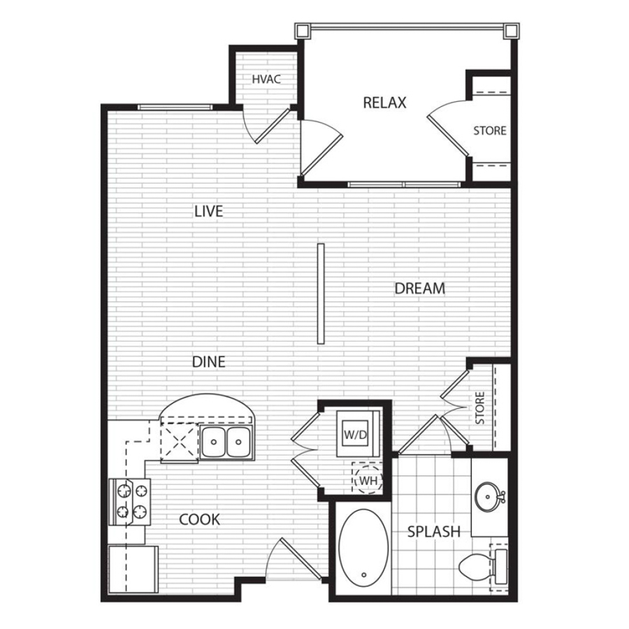 A1 floor plan