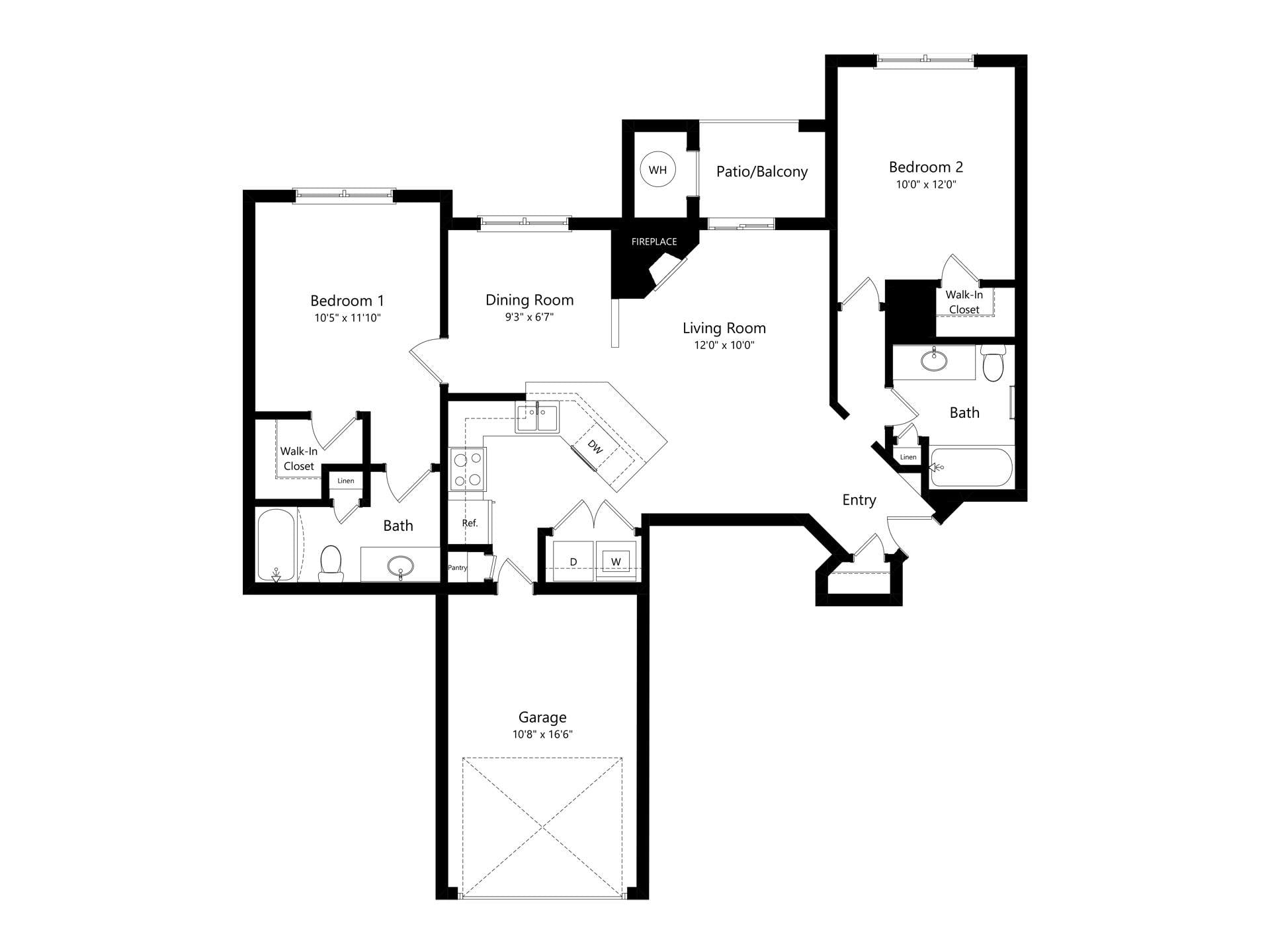 Harbour Town floor plan