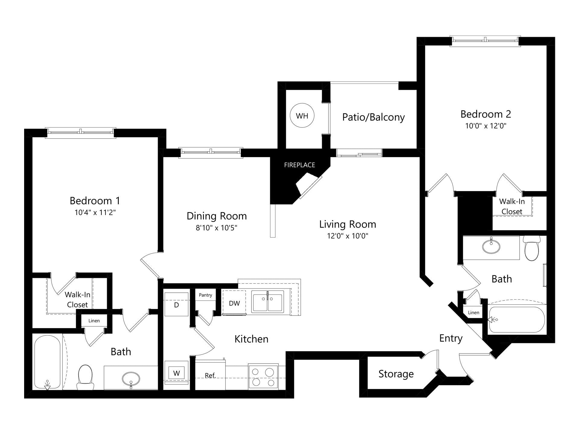 Cypress Point floor plan