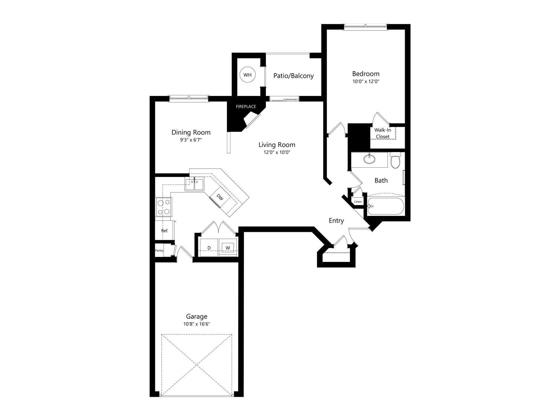 Pebble Beach Premium floor plan