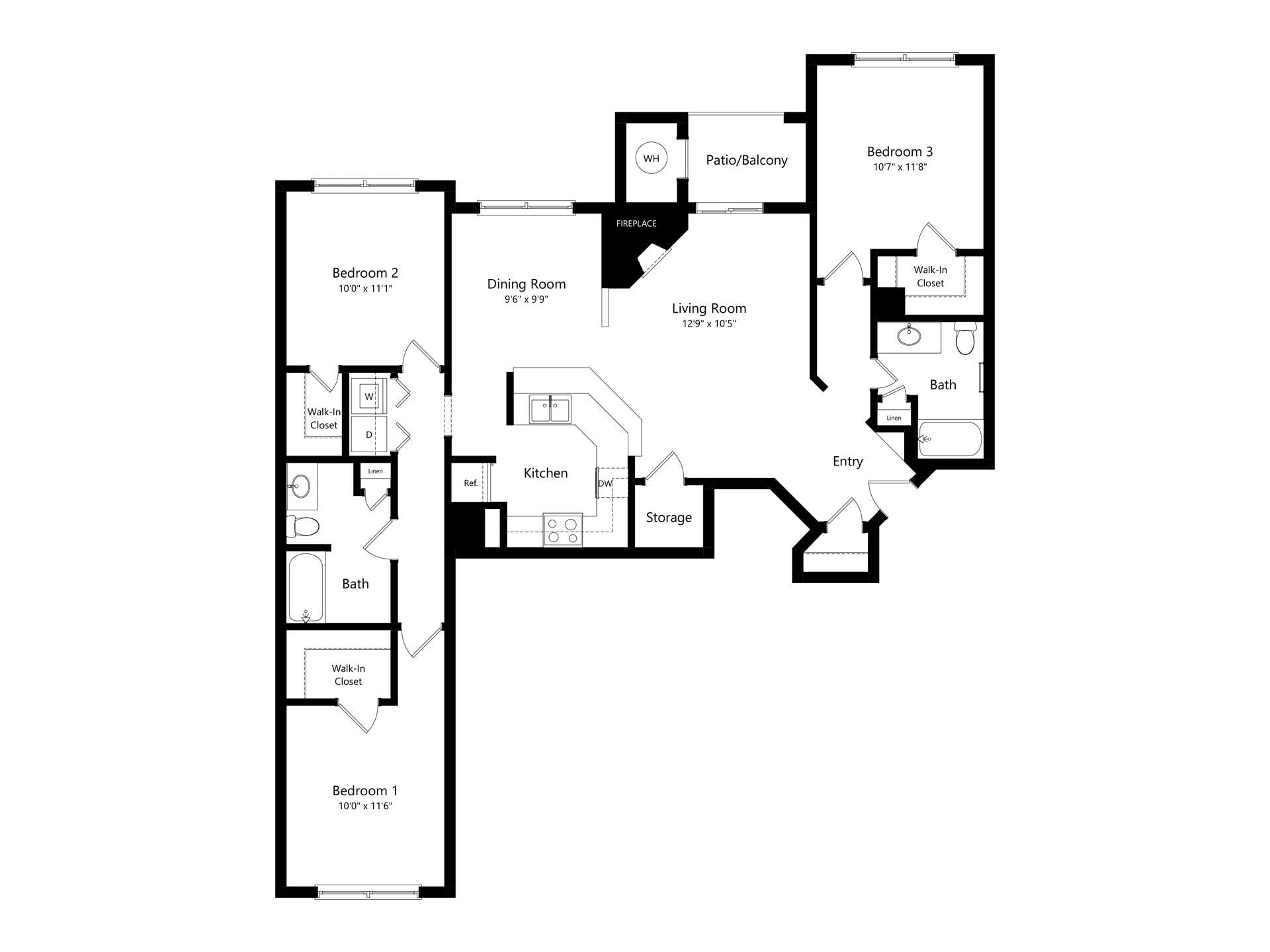 St. Andrews floor plan