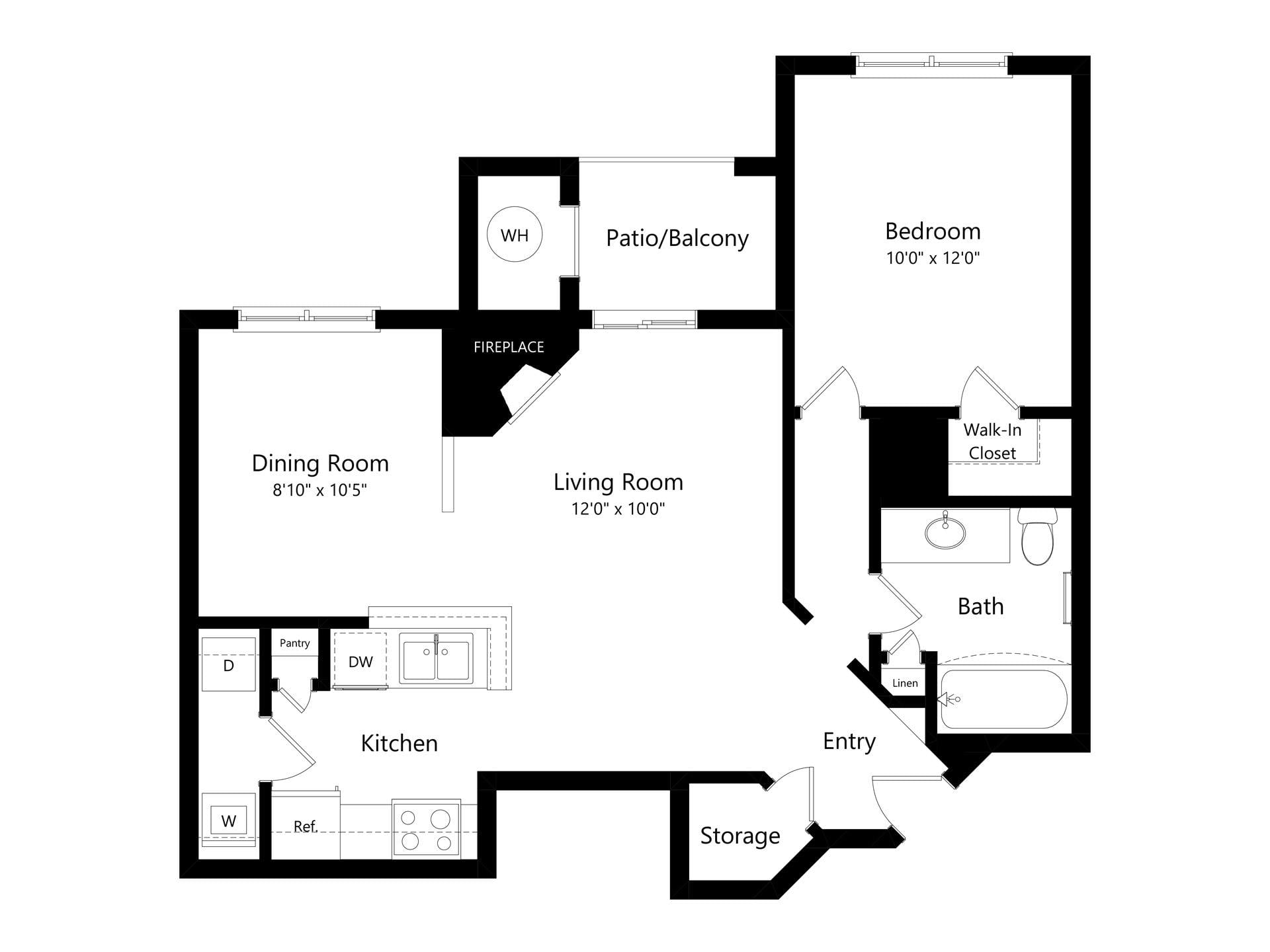 Pine Valley Premium floor plan