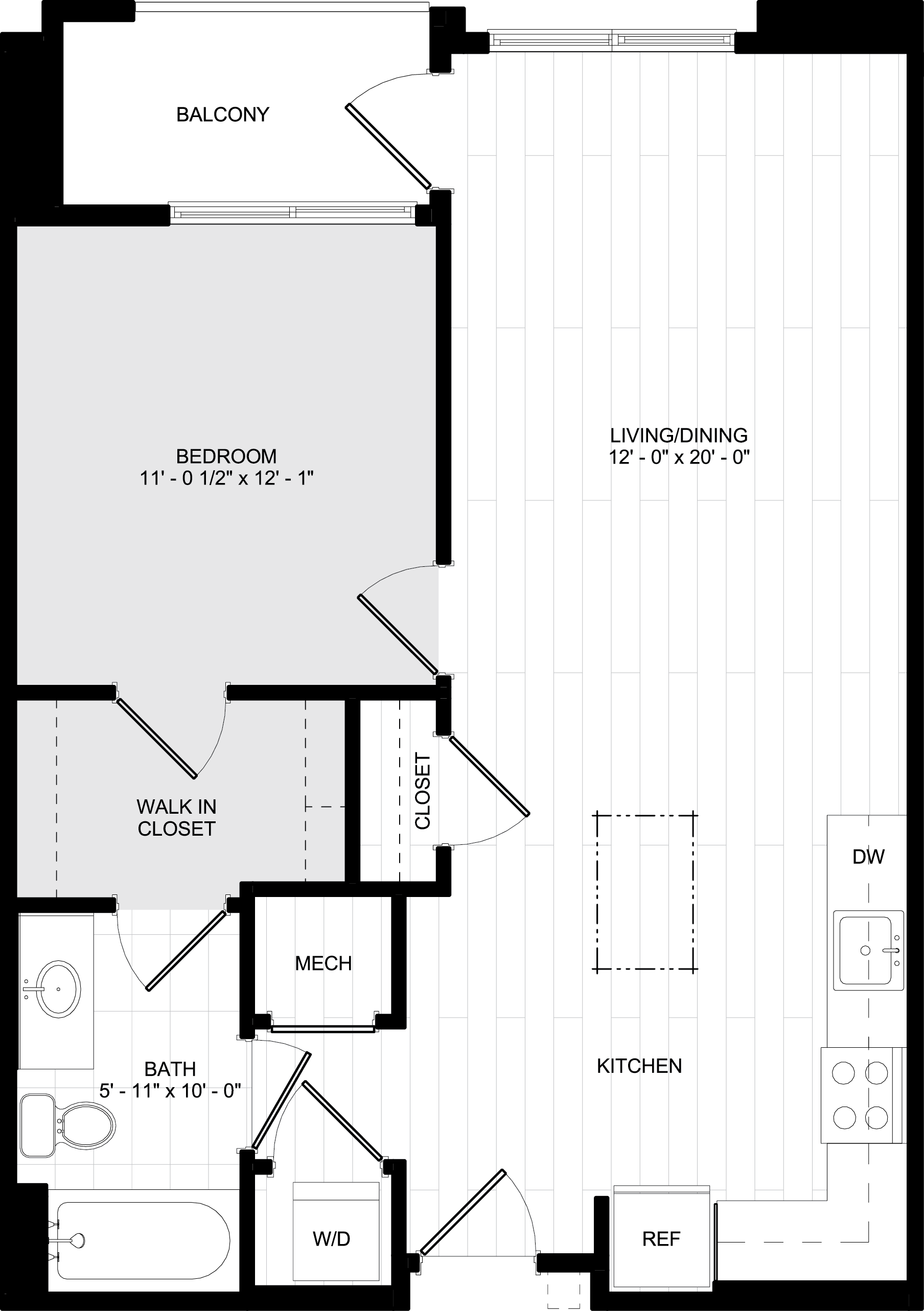 A1G floor plan