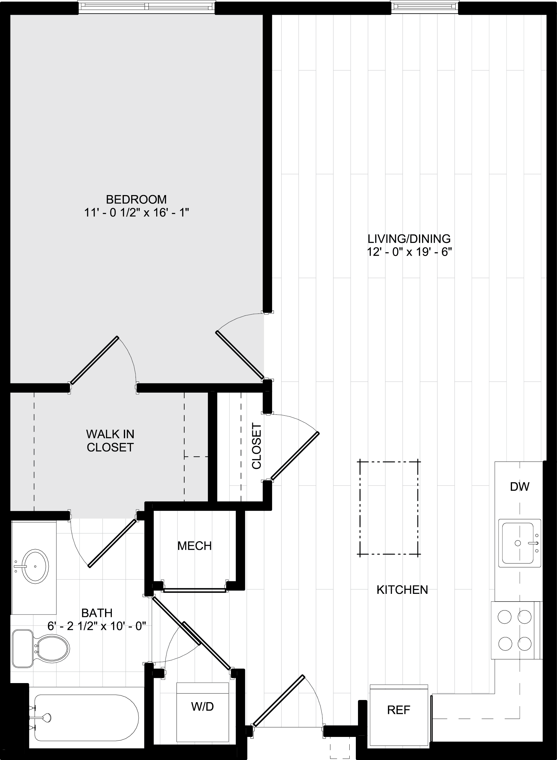 A1B floor plan