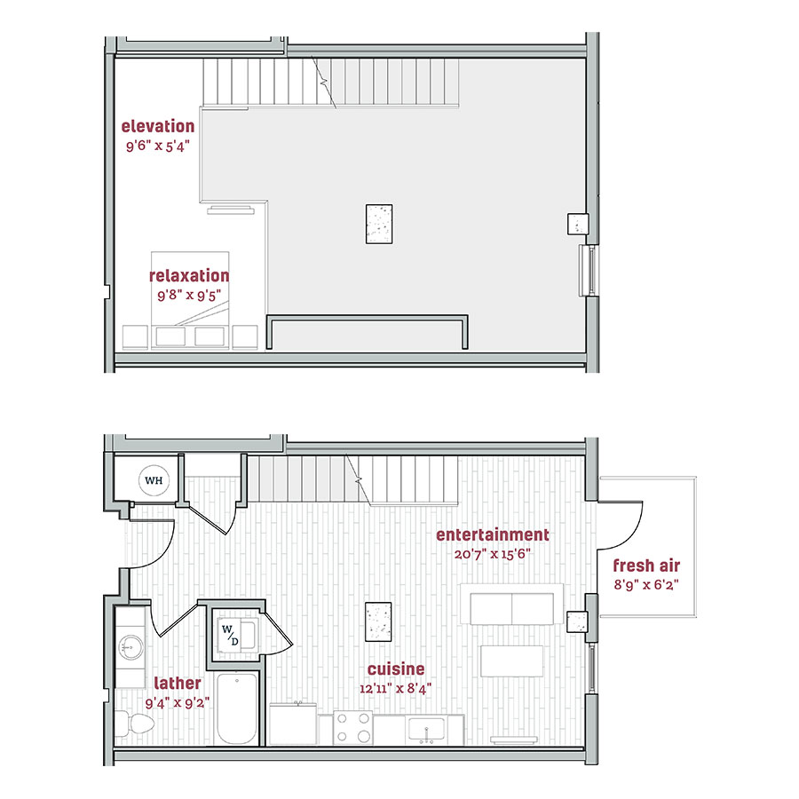 M2 floor plan