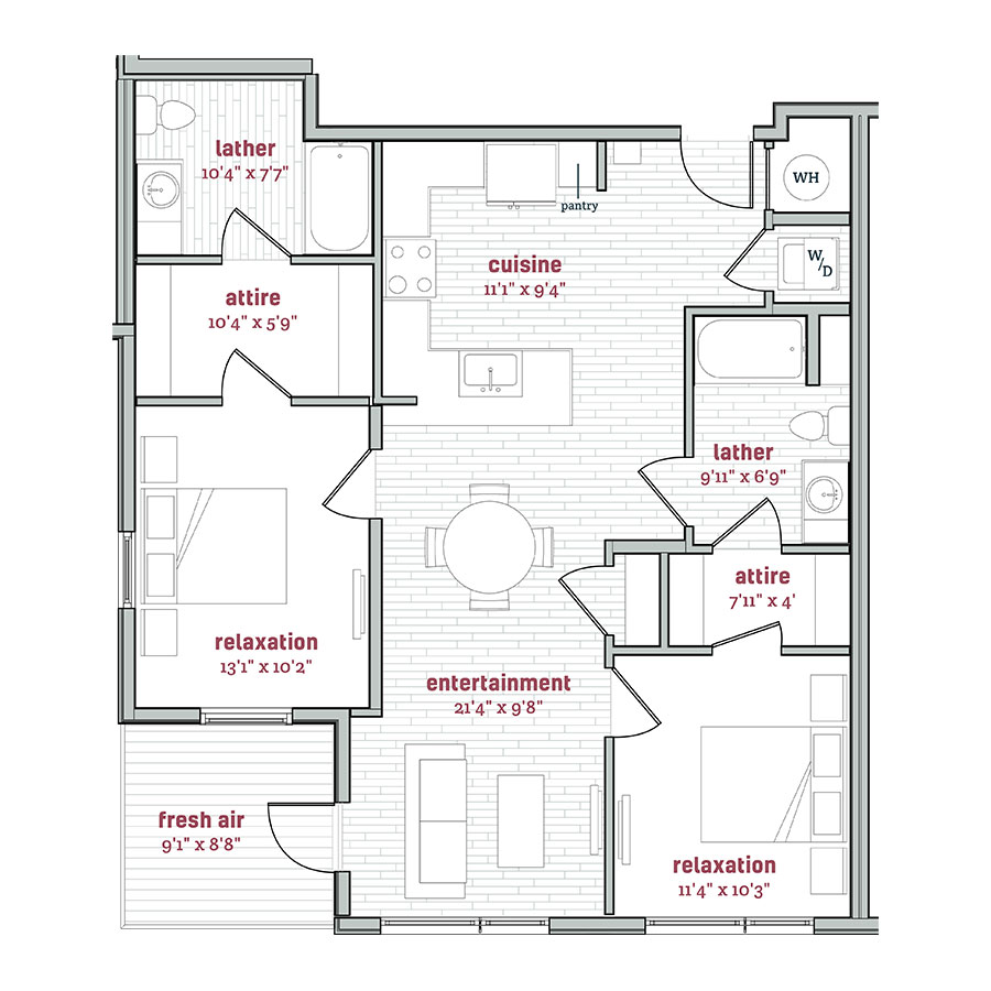 B4 floor plan