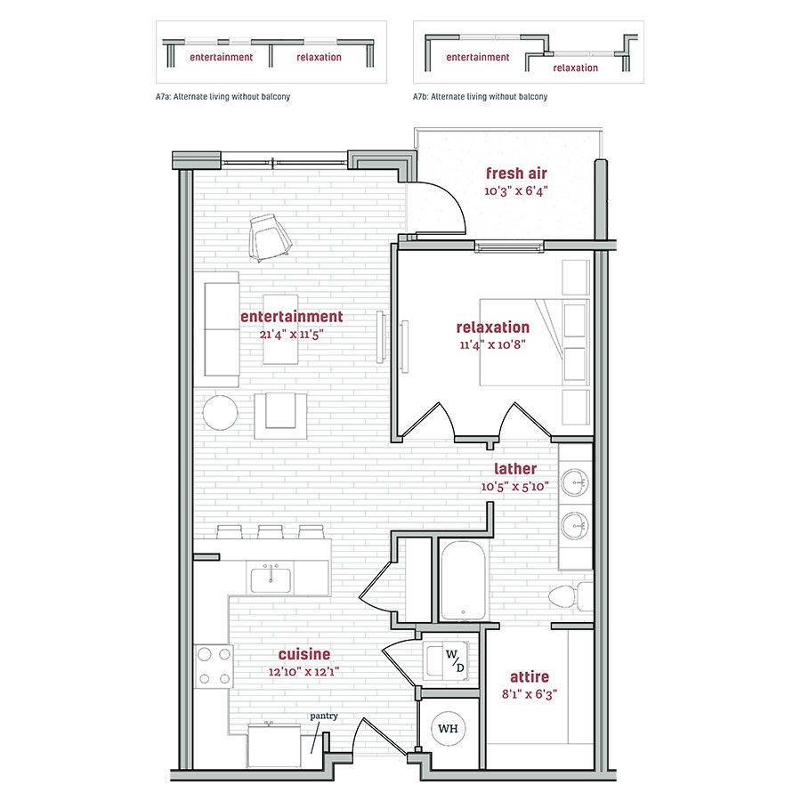 A7 floor plan