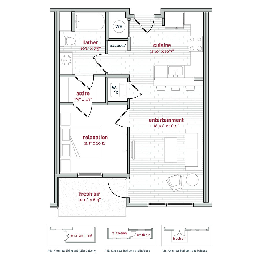 A4 floor plan