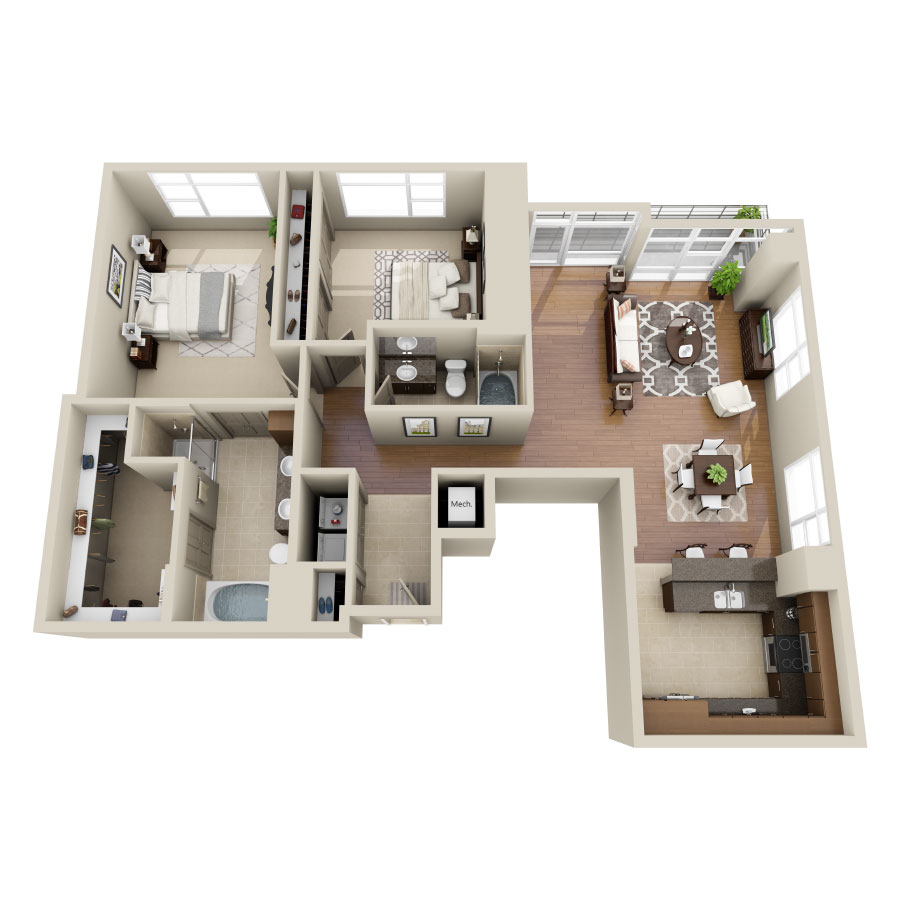 PH3 floor plan