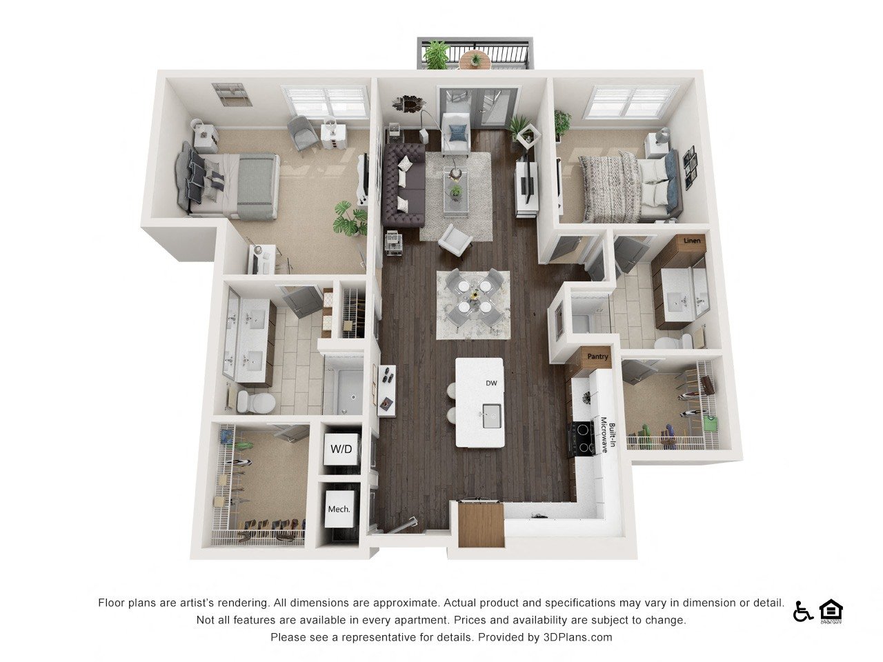 B2- Garnet floor plan