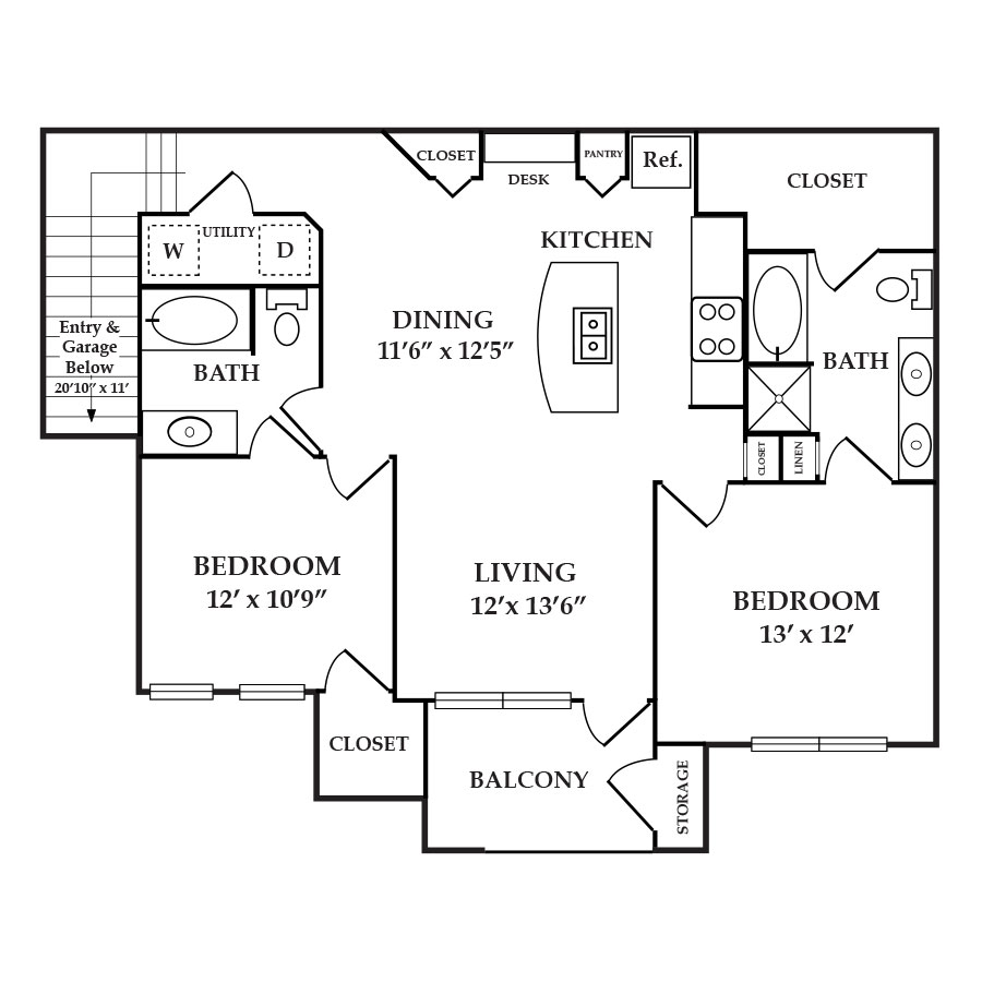 Bristol floor plan