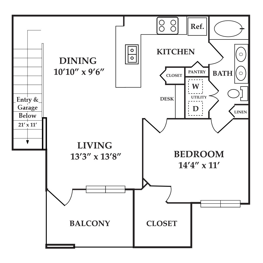 Cape Cod floor plan