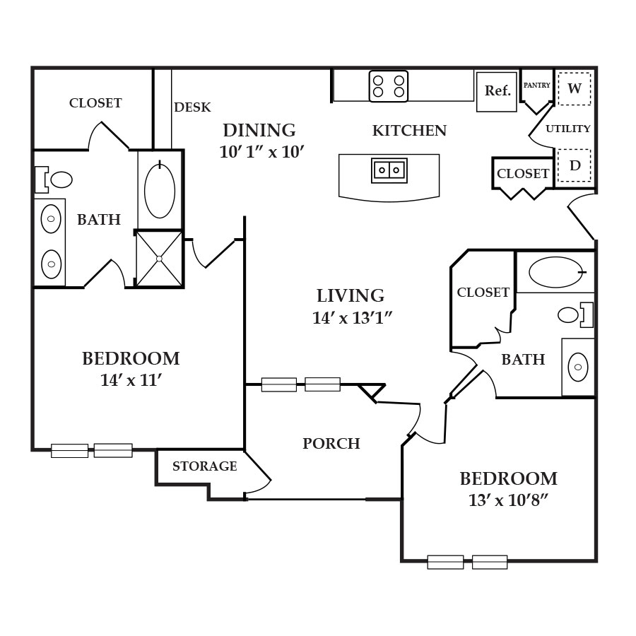 Waterford floor plan