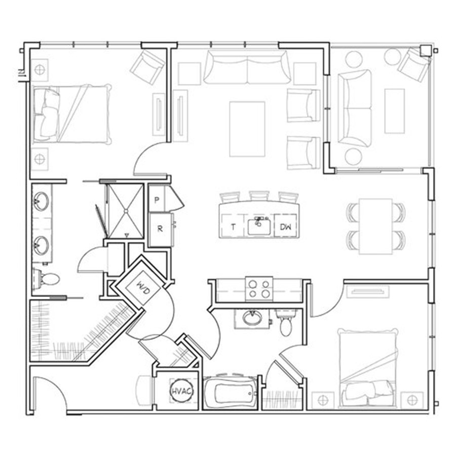 2H floor plan