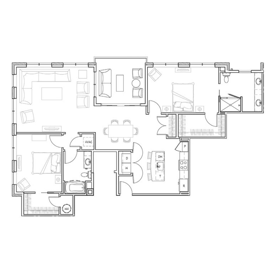 2J floor plan