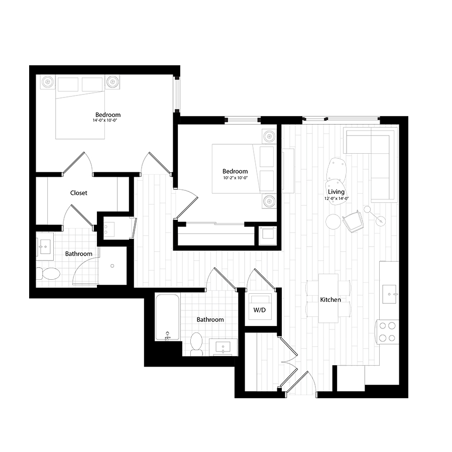 316S floor plan
