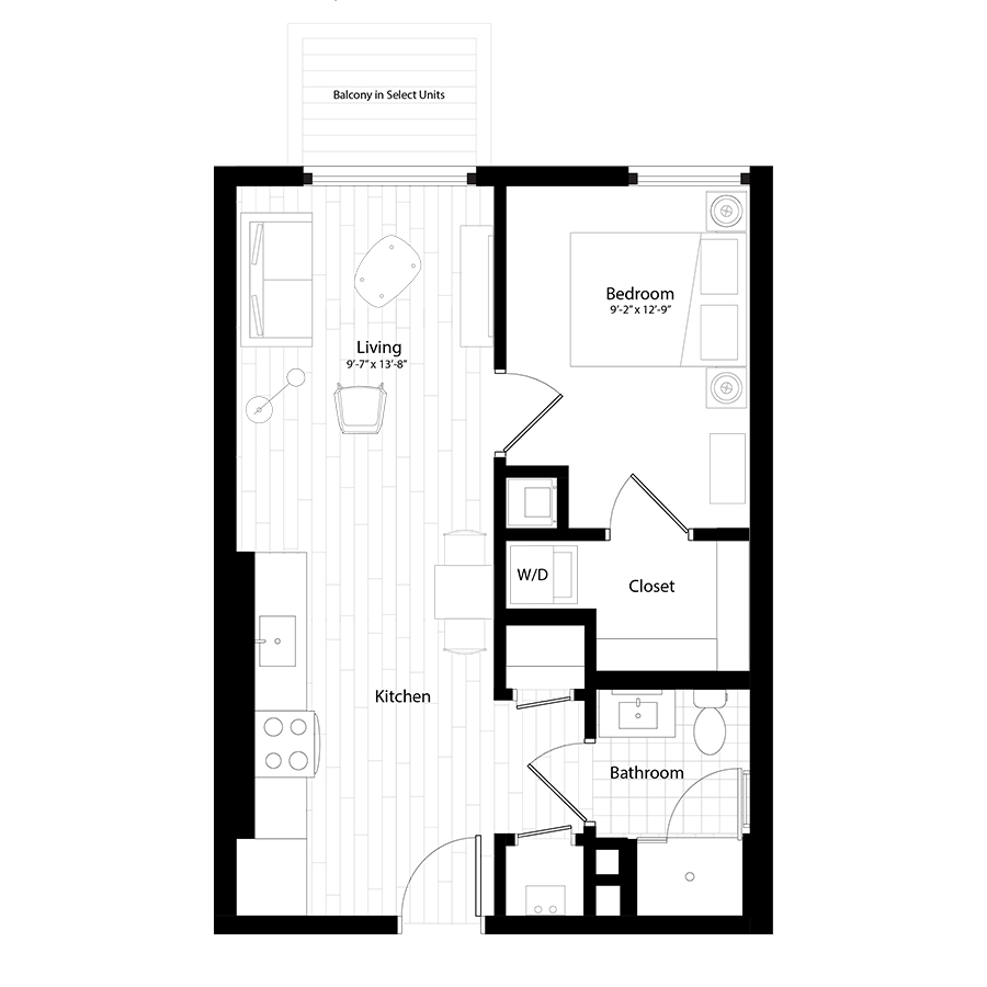 A2 floor plan