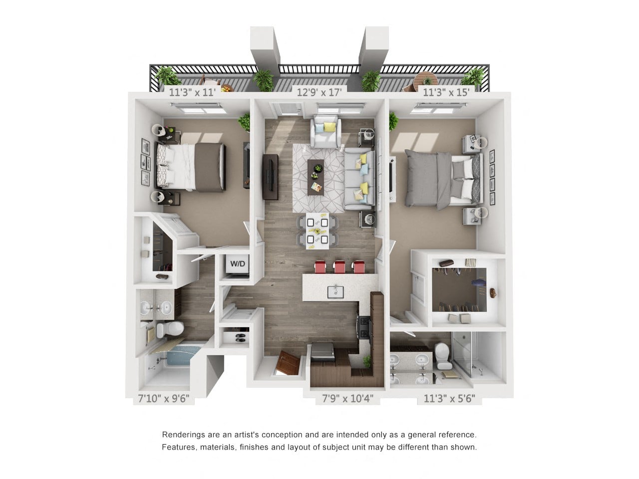 Bonneville floor plan