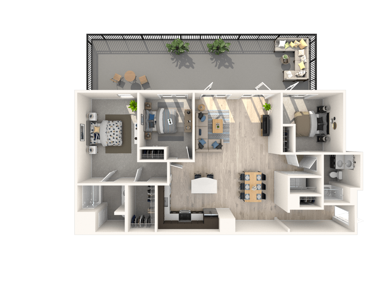 C2R floor plan