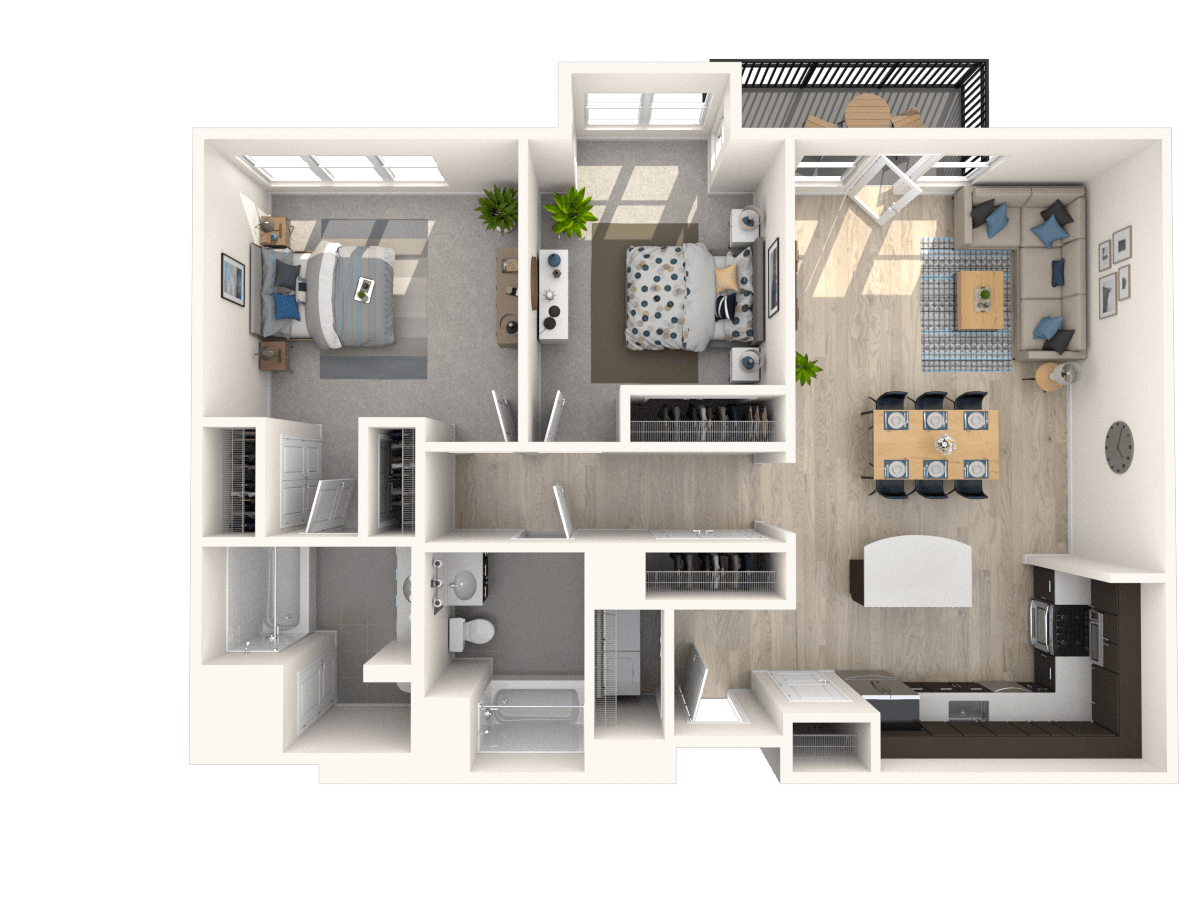 B2.1R floor plan