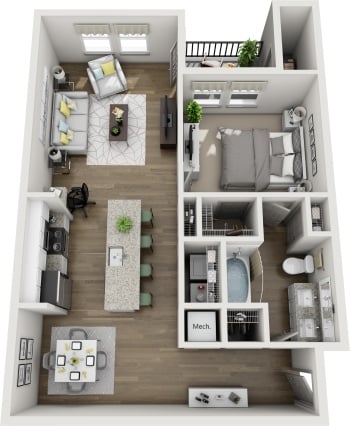 A1A floor plan