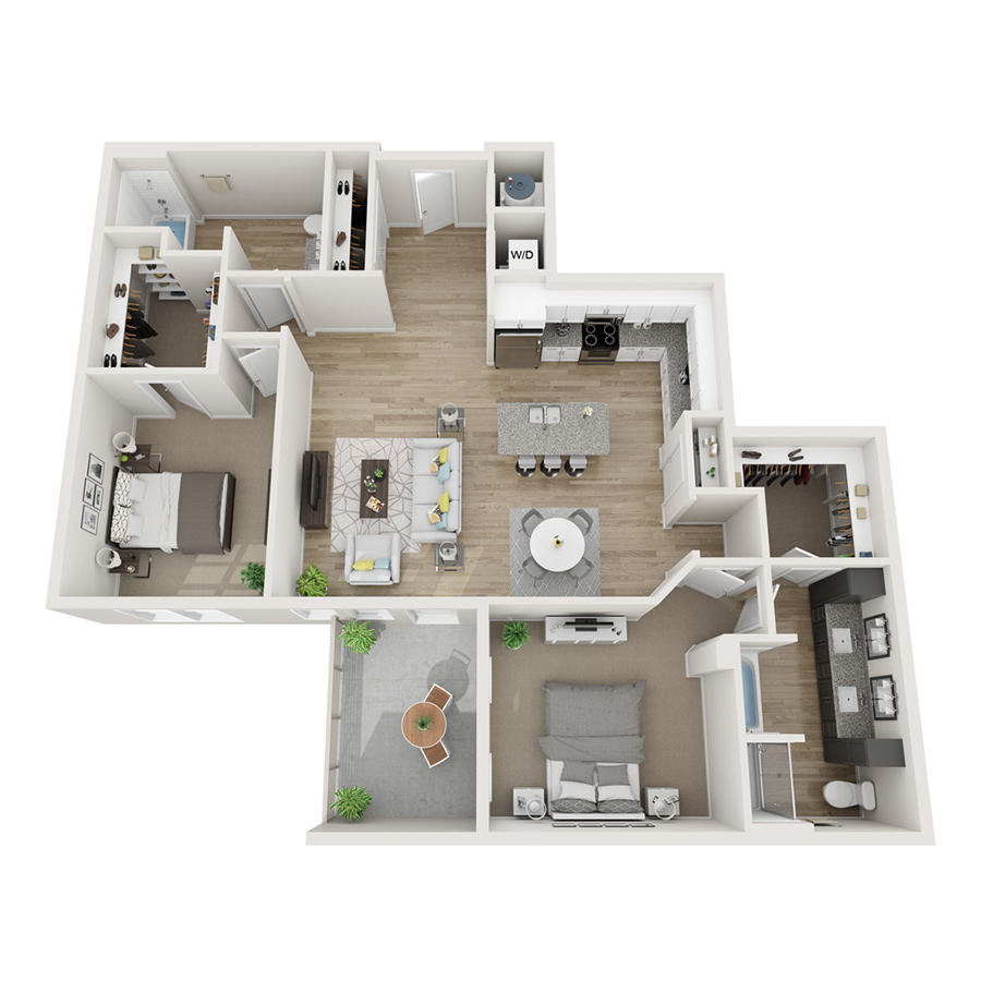 The Eichler floor plan