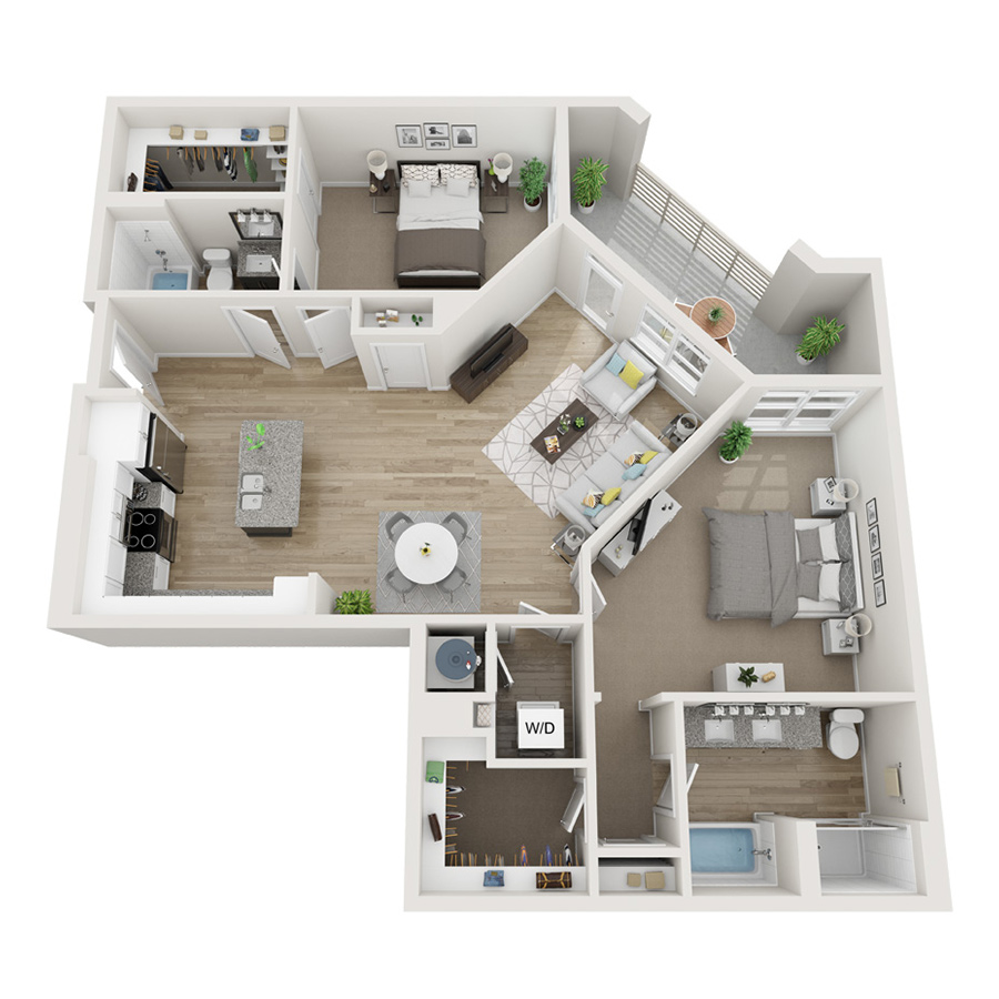 The Aalto floor plan
