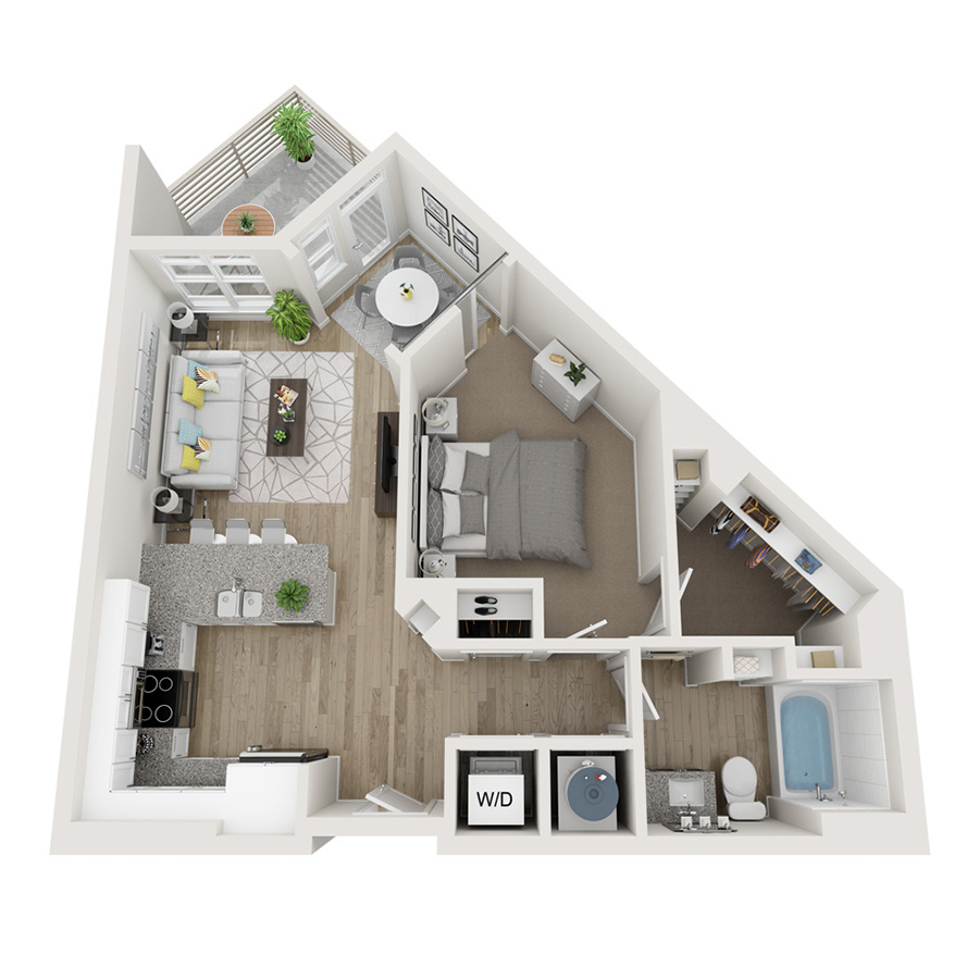 The Odell floor plan