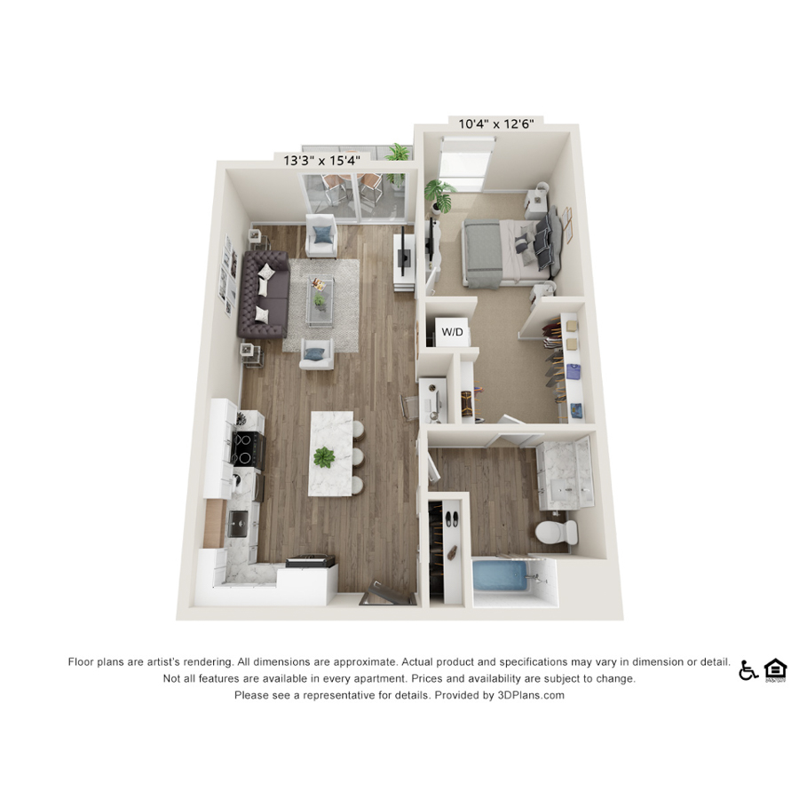A2 floor plan