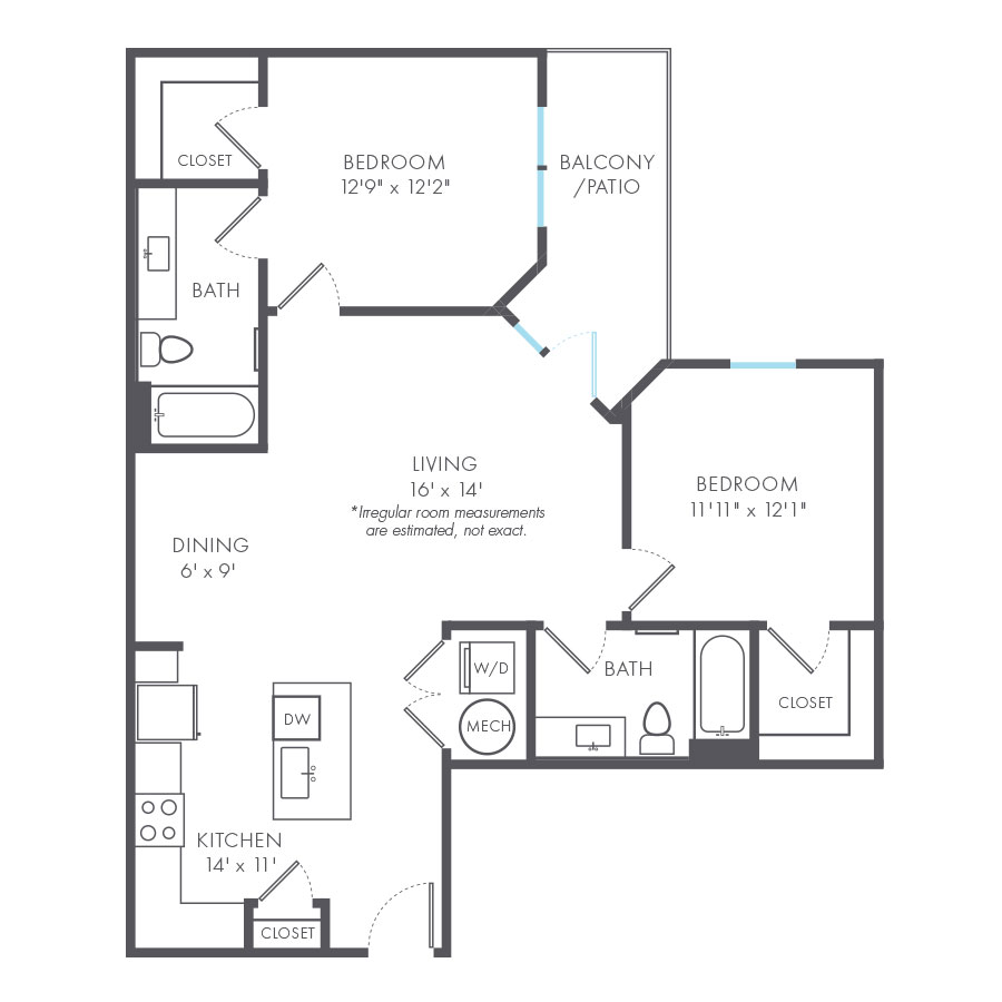 Deco floor plan