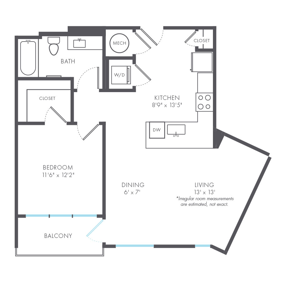 Designer floor plan