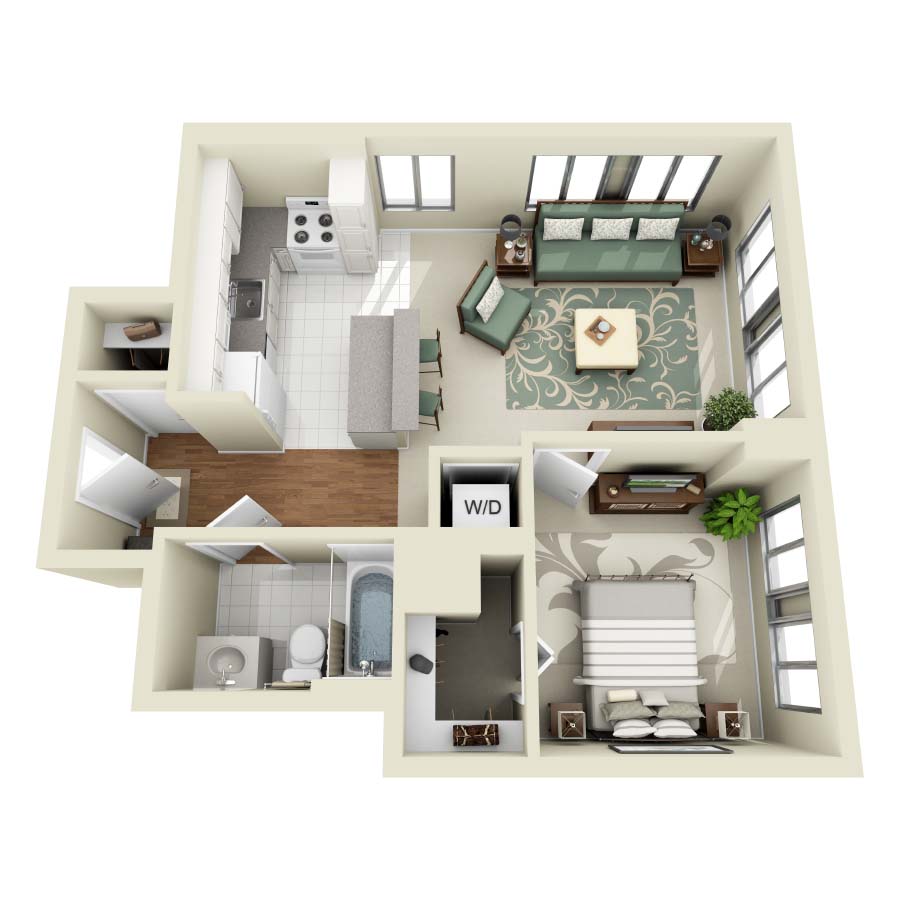 Unit 2306 floor plan