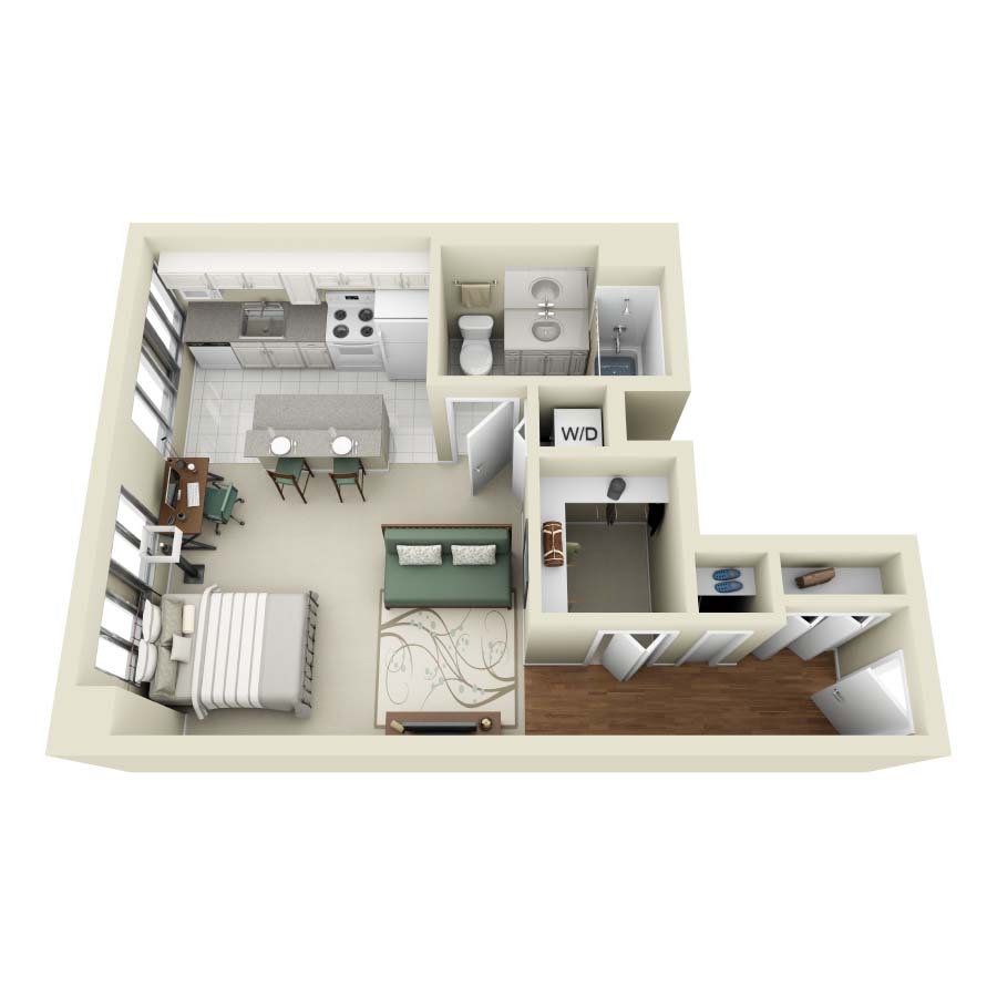 Unit 2508 floor plan