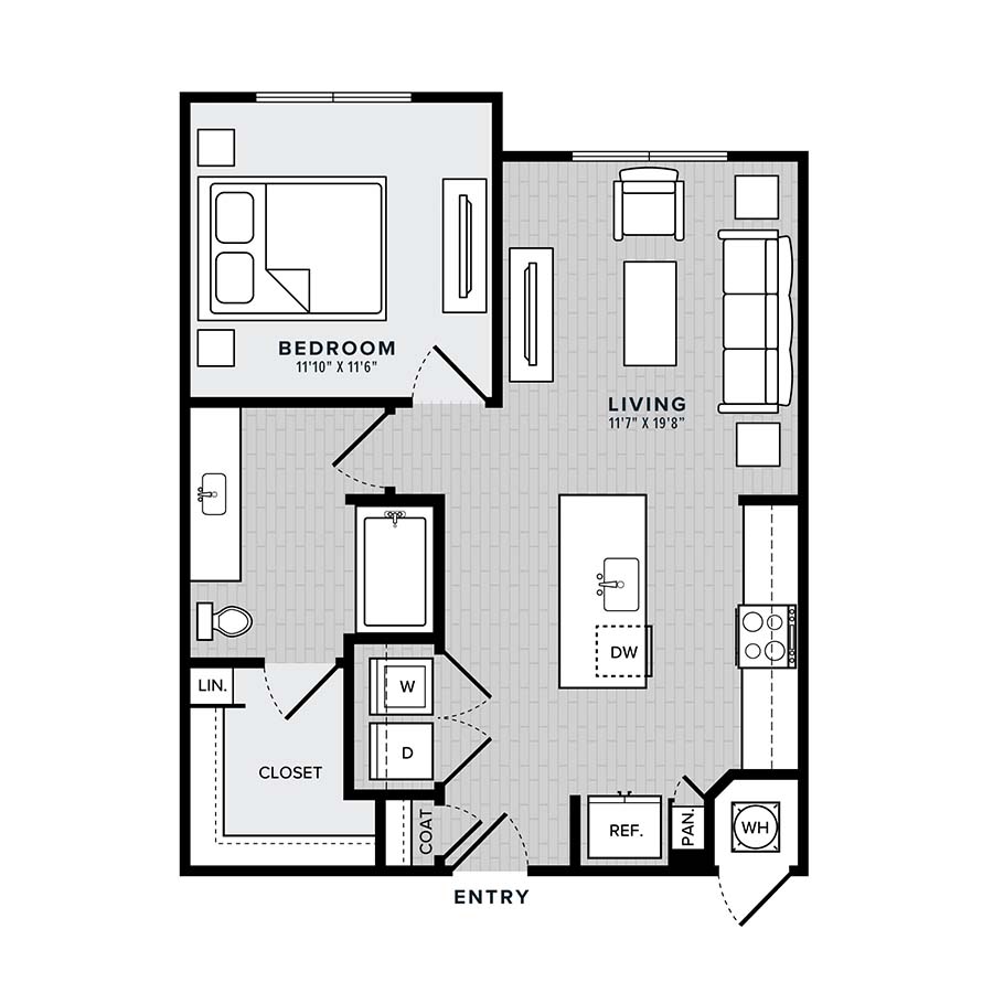 A1 floor plan