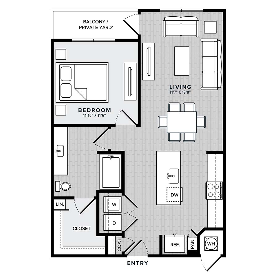 A2 floor plan
