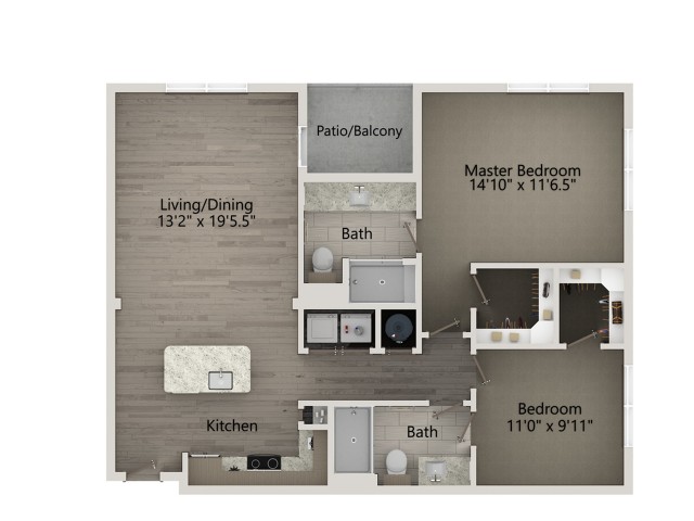 B1A floor plan