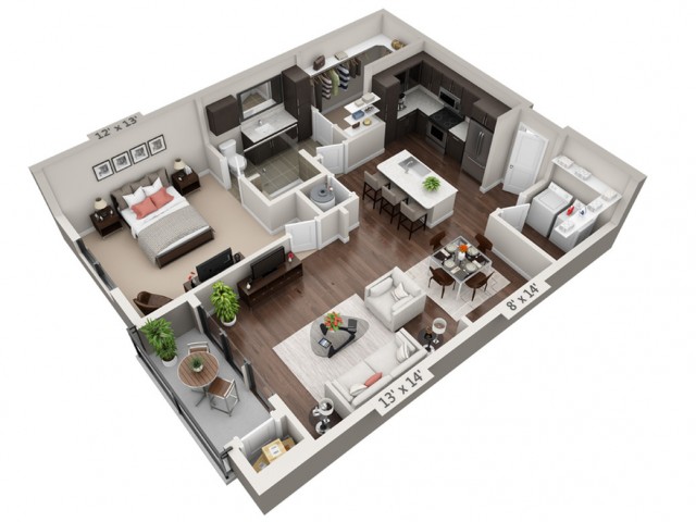 Dulles floor plan