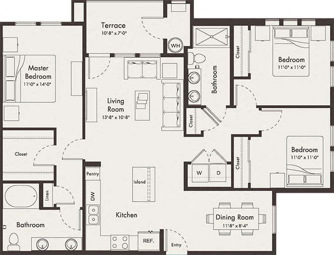 Primrose floor plan