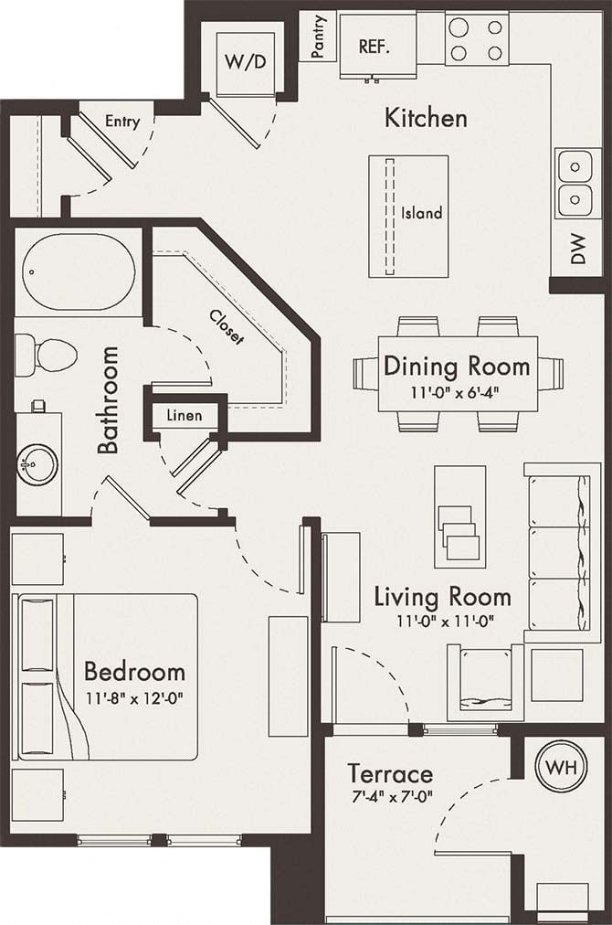 Acacia floor plan