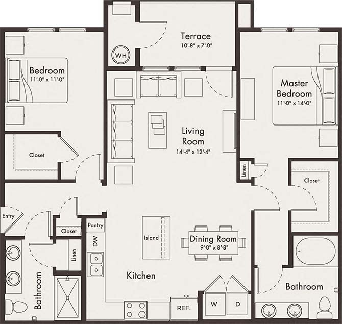 Lotus floor plan