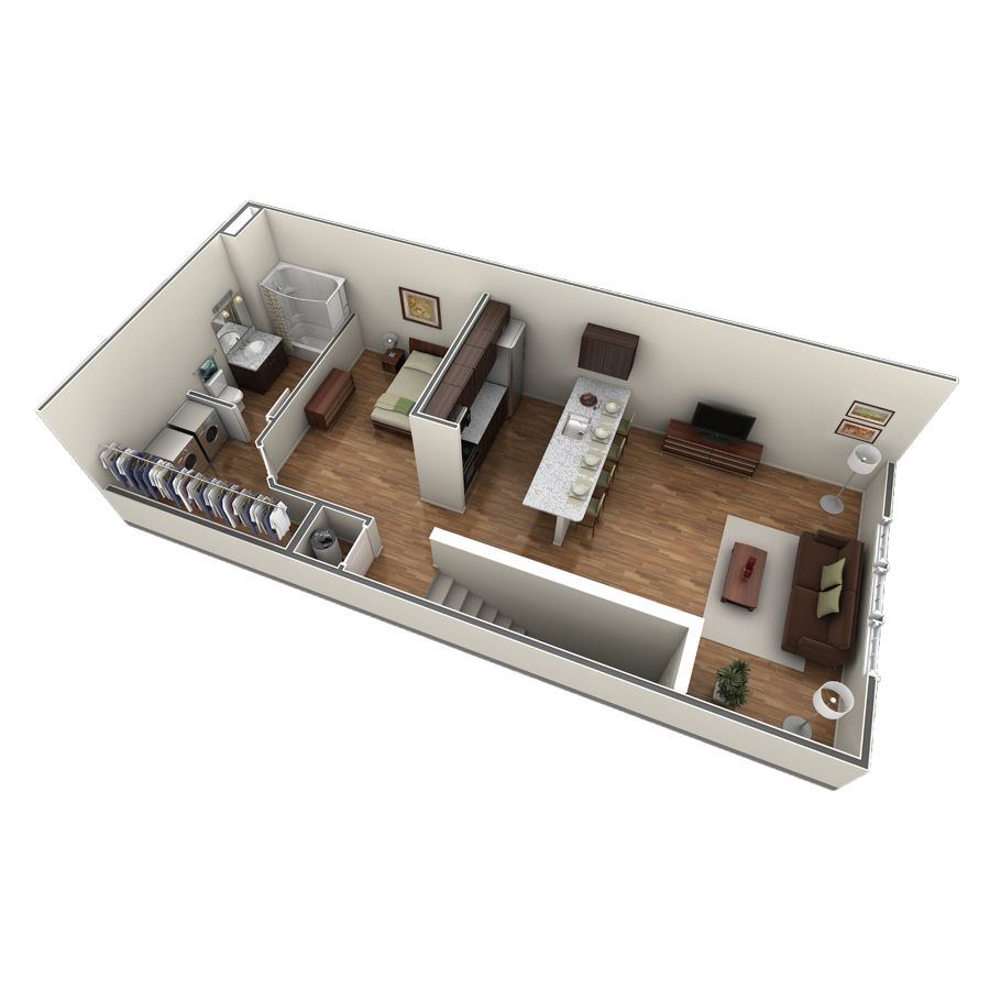 Studio Grand Overlook floor plan