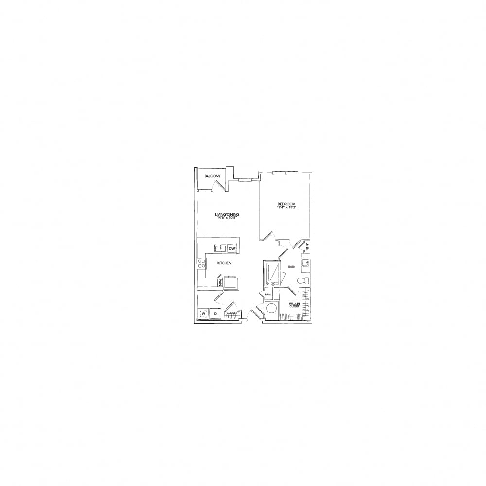 A2 floor plan