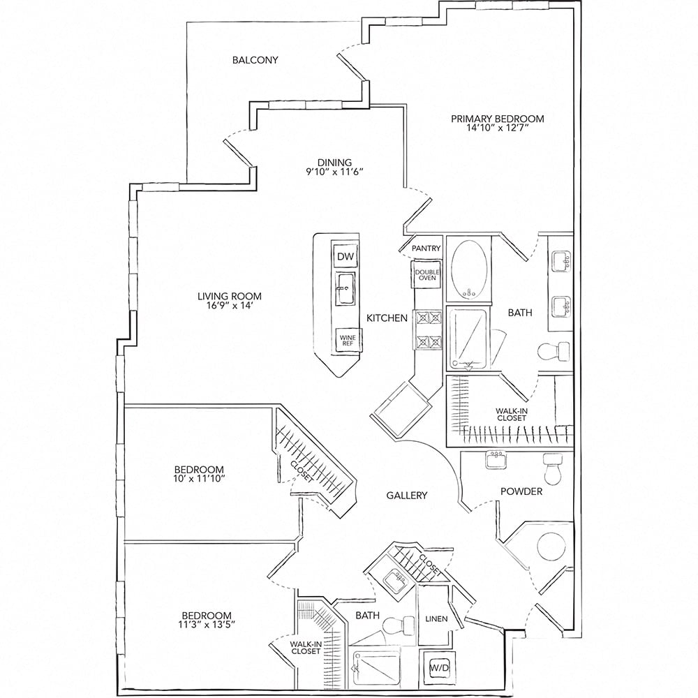 C1 floor plan